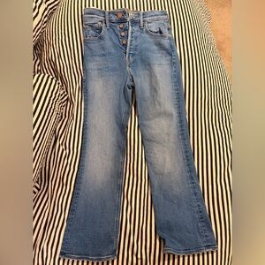 MOTHER Jeans. The Tripper Ankle “ work hard/play hard”